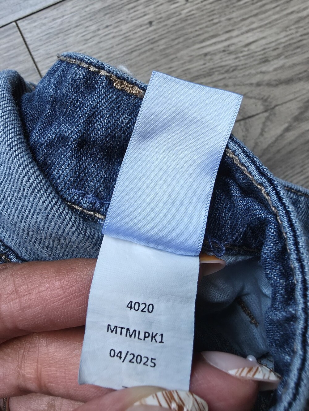|$8| Aeropostale Baggy Wide Leg Blue Jeans Size 0 Reg EUC - Picture 7 of 8
